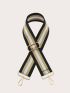 Colorblock Striped Pattern Bag Strap