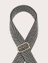 Geometric Graphic Bag Strap