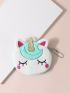 Cartoon Unicorn Design Coin Case