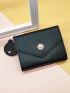 Metal Detail Small Wallet