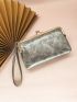 Kiss Lock Long Wallet With Wristlet