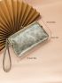 Kiss Lock Long Wallet With Wristlet
