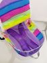 Rainbow Striped Pattern Backpack