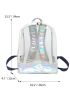 Clear Holographic Classic Backpack
