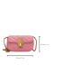 Mini Quilted Twist Lock Square Bag
