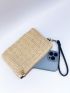 Minimalist Straw Bag