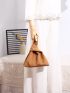 Minimalist Textured Square Bag