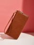 Minimalist Long Wallet With Wristlet