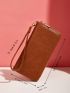 Minimalist Long Wallet With Wristlet