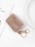 Tassel Decor Fluffy Coin Purse