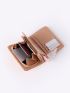 Buckle Decor Small Wallet