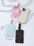 3pcs Marble Print Luggage Tags
