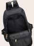 Minimalist Zipper Front Functional Backpack