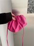 Mini Minimalist Ruched Bag