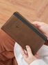 Plane & Letter Graphic Passport Case