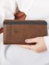 Plane & Letter Graphic Passport Case