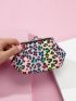 Leopard Print Kiss Lock Coin Purse