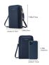 Minimalist Zip Around Phone Wallet