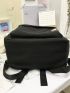 Badge Decor Backpack