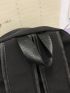 Badge Decor Backpack