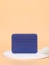 Letter & Litchi Embossed Card Holder