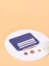 Letter & Litchi Embossed Card Holder