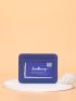 Letter & Litchi Embossed Card Holder
