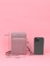 Letter Graphic Phone Wallet