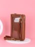 Letter Graphic Phone Wallet