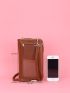 Letter Graphic Phone Wallet