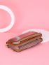 Letter Graphic Phone Wallet