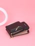 Letter Graphic Phone Wallet