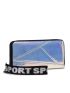 Holographic Letter Graphic Long Wallet