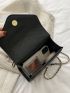 Mini Minimalist Chevron Flap Square Bag