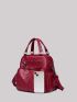 Vintage Design Multi-zip Backpack