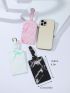 3pcs Marble Print Luggage Tags