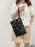 Minimalist Stone Decor Square Bag