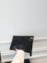 Minimalist Stone Decor Square Bag
