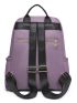 Metal Decor Functional Backpack