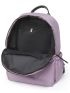 Metal Decor Functional Backpack
