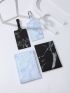 2pcs Letter Graphic Passport Cases And 2pcs Luggage Tags