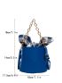 Mini Chain Decor Bucket Bag