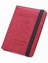 Airplane & Letter Embossed Passport Case