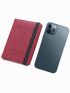 Airplane & Letter Embossed Passport Case