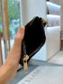 Crocodile Embossed Coin Purse