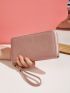 Minimalist Long Wallet With Wristlet