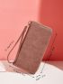 Minimalist Long Wallet With Wristlet