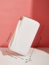 Minimalist Long Wallet With Wristlet