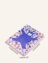 X Megawork Leaf & Cartoon Graphic Passport Case
