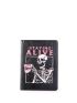 X Eduely Skeleton & Letter Graphic Passport Case